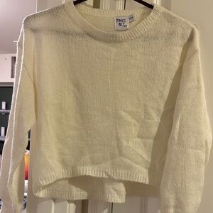 Princess Polly Cream Sweater